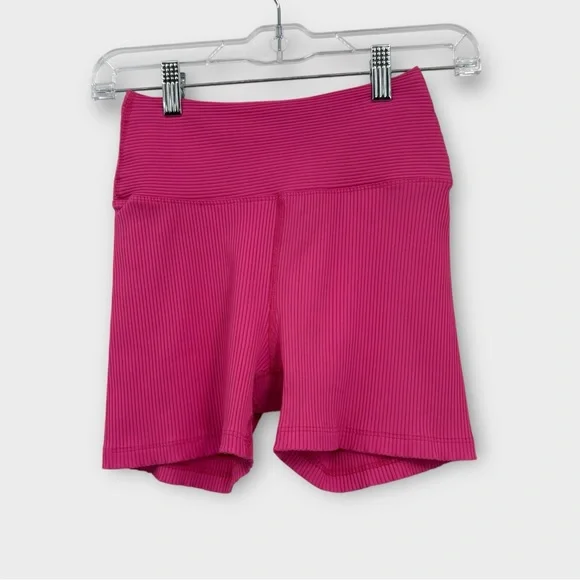 Year of Ours Pink Bike Shorts - Picture 4 of 6